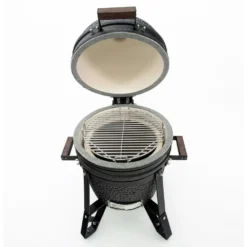 Mobiler Kamado-Grill The Bastard Compact Urban -Camping Lieferungen kamadogrill the bastard compact urban matt schwarz holzkohle grill mit edelstahlrost 1000 3 22999
