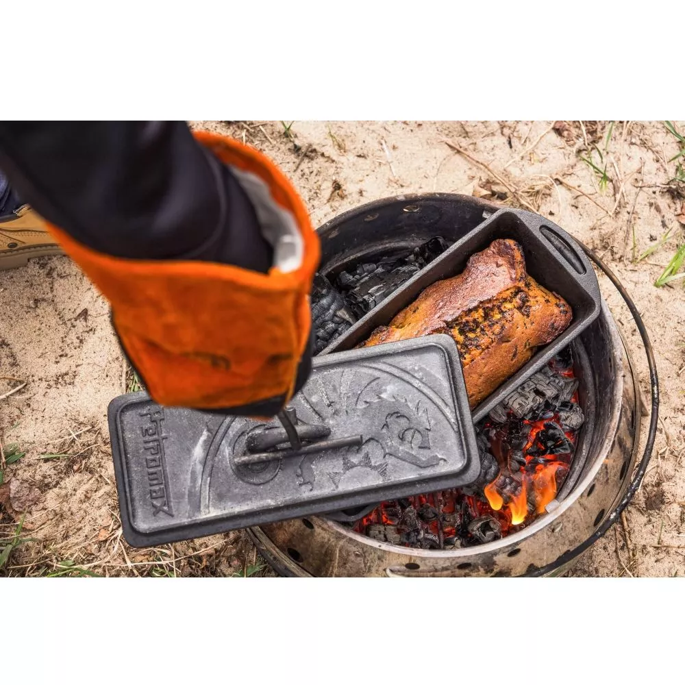 Gusseisen Petromax Kastenform Mit Deckel K4, Volumen 2,4 Liter 5 Gusseisen Petromax Kastenform Mit Deckel K4, Volumen 2,4 Liter – Bild 5