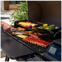 Pellet-Smoker Traeger Ironwood XL International + Pelletsensor -Camping Lieferungen kochen grillen raeuchern backen traeger ironwood xl international pelletgrill 1000 16 24772