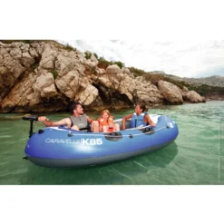 Freizeitboot Sevylor Caravelle KK85 Kit -Camping Lieferungen komplett set caravelle kk85 kit sevylor freizeitboot k85 inklusive riemenpaar ruder paddel luft pumpe schlauchboot luftboot aufblasbares boot 1000 2 22518