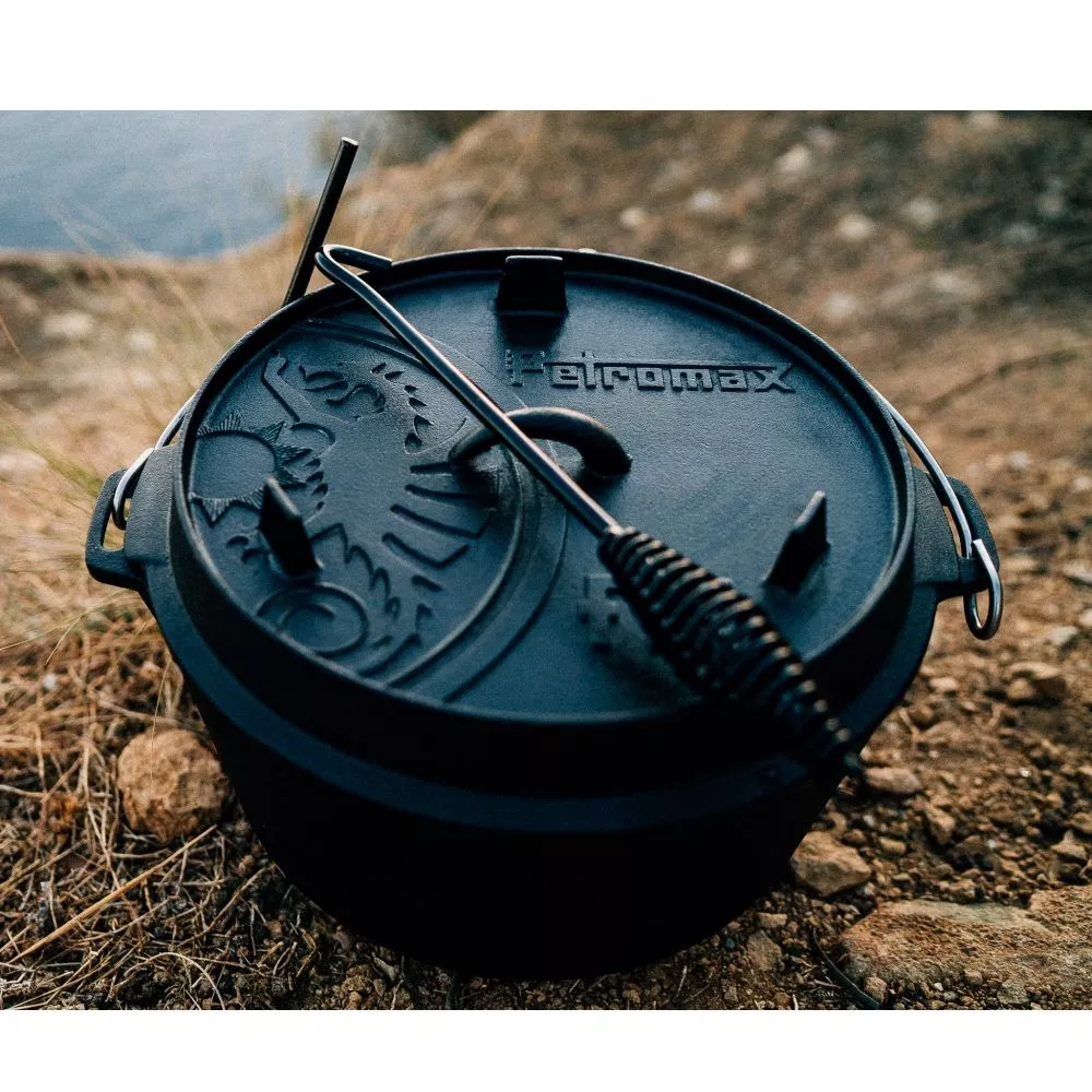 Dutch Oven Petromax Feuertopf Ft9-t Planer Boden, Gusseisentopf Ø 23,9 Cm 5 Dutch Oven Petromax Feuertopf Ft9-t Planer Boden, Gusseisentopf Ø 23,9 Cm – Bild 5