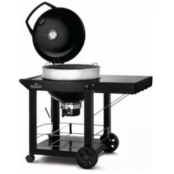 Holzkohle-Kugelgrill Napoleon PRO22K-CART-3 18 Holzkohle-Kugelgrill Napoleon PRO22K-CART-3 -Camping Lieferungen kugelgrill napoleon pro 22k cart3 holzkohlegrills deckelhalter accu probe therrmometer hitzeisolierter griff black 1000 3 26047