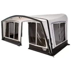 Aufblasbares Wohnwagenvorzelt Westfield Pluto 2.0 | Grösse 12 -Camping Lieferungen luftvorzelt wohnwagen westfield pluto 2 0 fronteingang geoffnet 1000 2 26019