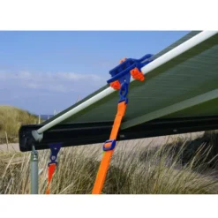 Markisentuch-Klemme Peggy Peg Fix&Go AntiFlap -Camping Lieferungen markisentuch abspannung peggy peg antiflap mit markisenband tie strap 5 17678