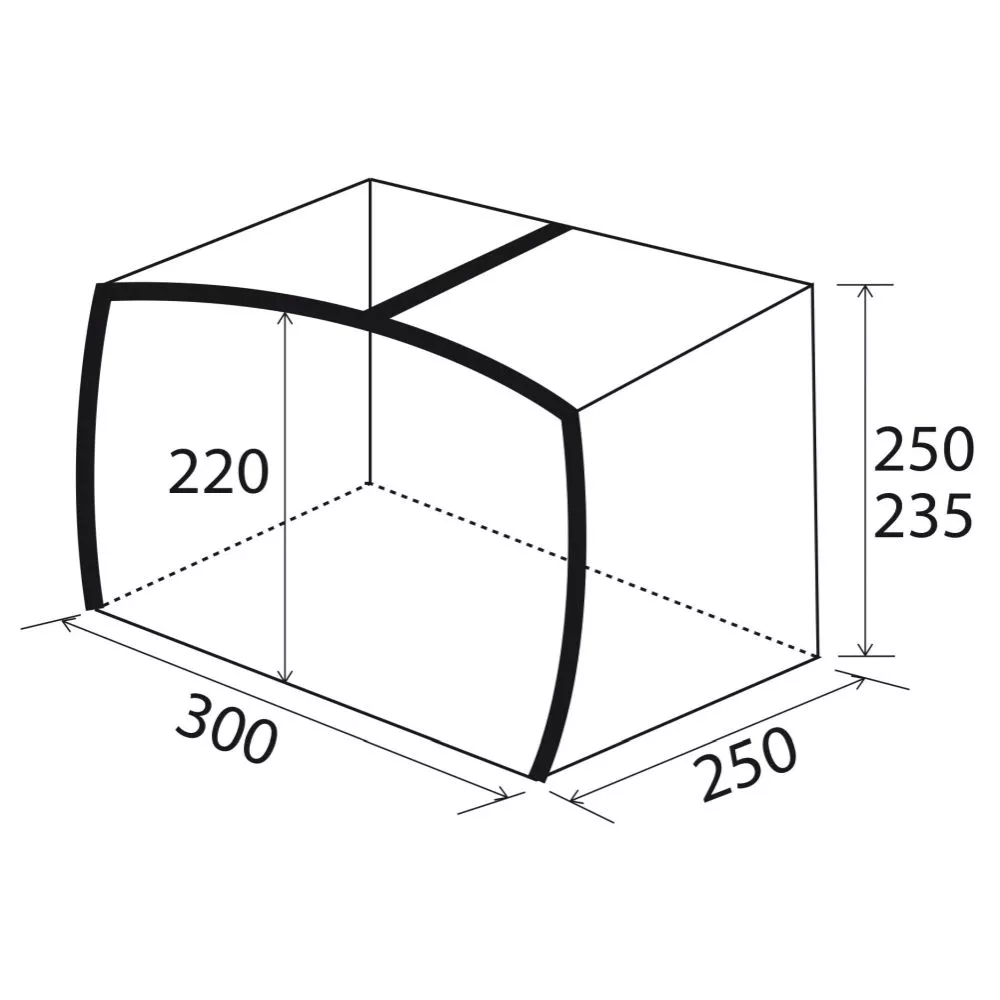 Aufblasbares Wohnmobil-Sonnendach Brunner Skia 300 A.I.R. TECH Caravan-Sonnensegel 2 Aufblasbares Wohnmobil-Sonnendach Brunner Skia 300 A.I.R. TECH Caravan-Sonnensegel – Bild 2