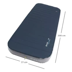 Selbstaufblasbare Liegematte Outwell Dreamboat Single 12.0 Cm -Camping Lieferungen masse groesse outwell dreamboat single 12 cm selbstaufblasende liegematte schlafsackunterlage 1000 5 22294
