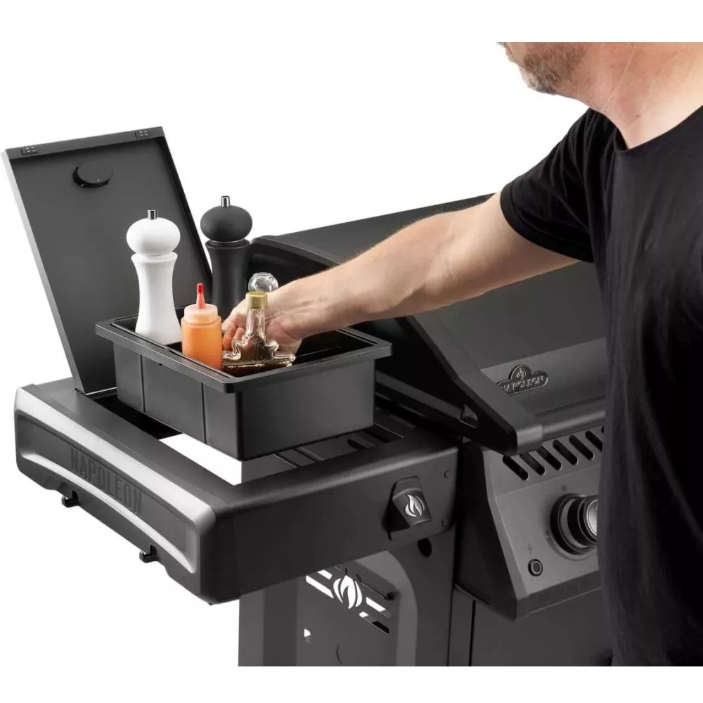 Gasgrill Napoleon Plancha Grill Phantom Rogue Pro 30, Mattschwarz 9 Gasgrill Napoleon Plancha Grill Phantom Rogue Pro 30, Mattschwarz – Bild 9
