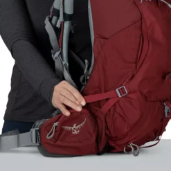 Trekkingrucksack Osprey Ariel 55 WXS/S, Claret Red -Camping Lieferungen merhtagestourenrucksack damenrucksack osprey ariel 55 wxs s 1000 14 22205