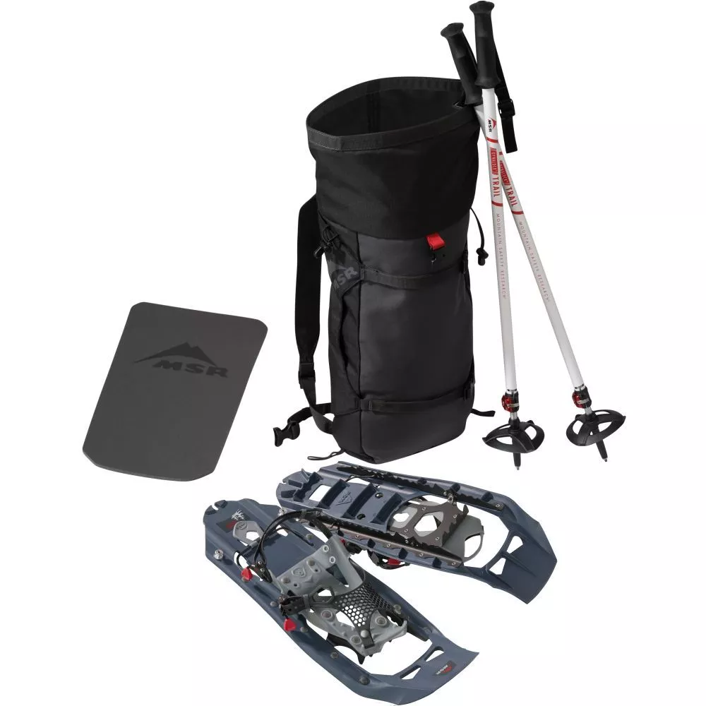 Einsteigerpaket MSR Evo Trail Schneeschuh-Kit, Midnight 1 Einsteigerpaket MSR Evo Trail Schneeschuh-Kit, Midnight