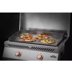 Einbau-Plancha Gasgrill Napoleon 700-Serie 32 Zoll, Edelstahl -Camping Lieferungen napoleon einbau grillplatte edelstahl plancha outdoor kueche 700 series 1000 5 28165