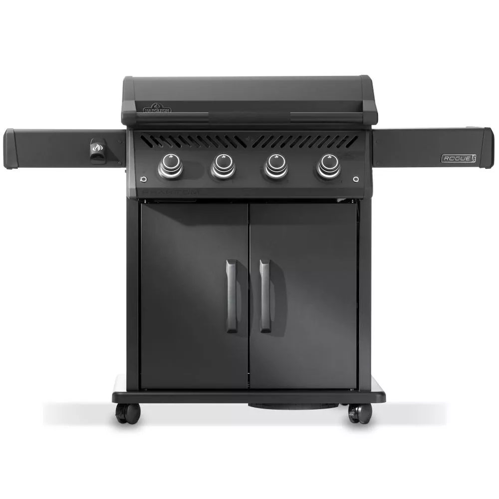 Gasgrill Napoleon Plancha Grill Phantom Rogue Pro 30, Mattschwarz 2 Gasgrill Napoleon Plancha Grill Phantom Rogue Pro 30, Mattschwarz – Bild 2