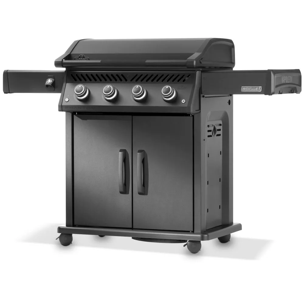 Gasgrill Napoleon Plancha Grill Phantom Rogue Pro 30, Mattschwarz 4 Gasgrill Napoleon Plancha Grill Phantom Rogue Pro 30, Mattschwarz – Bild 4