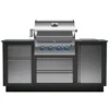 Outdoorküche Napoleon OASIS Compact 105 Mit BIG32-1 Und Einbau Sizzle Zone