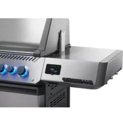Gasgrill Napoleon Prestige 665 Connected RSIB, Edelstahl -Camping Lieferungen napoleon prestige 665 rsib connected seitenablage lcd display besteckhalter 1000 7 27685