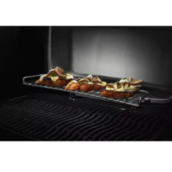 Mobiler Gasgrill Napoleon Phantom TravelQ PRO285X -Camping Lieferungen napoleon travel q pro 285x phanotm warmhalterost warming rack edelstahl 1000 7 21645