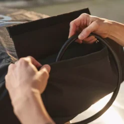 Transportabdeckung Für Ooni Koda 2 Pro -Camping Lieferungen ooni abdeckhaube fuer pizzaofen koda 2 pro schwarz graues cover aus polyester schutzhuelle mit seitentasche 1000 4 28346