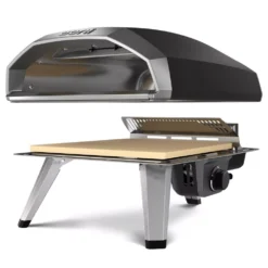Gas-Pizzaofen Ooni Koda 2, 50 Mbar -Camping Lieferungen ooni koda 2 pizzaofen inklusive pizzastein cordierit bluetooth faehiger connect digital temperatur hub 1000 4 28277