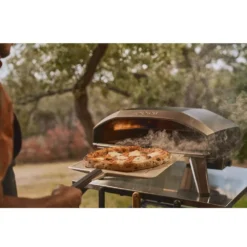 Gas-Pizzaofen Ooni Koda 2 Pro, 50 Mbar -Camping Lieferungen ooni pizzaofen koda 2 pro edelstahl innengehaeuse mit flammensicherung 1000 10 28274