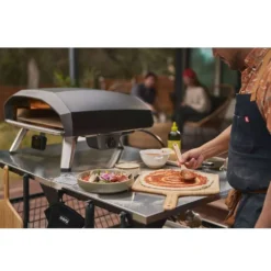 Gas-Pizzaofen Ooni Koda 2 Pro, 50 Mbar -Camping Lieferungen ooni tisch gas pizzaofen koda 2 pro mit cordierit pizzastein 2 cm 1000 8 28274