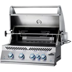 Einbau-Gasgrill Napoleon 700-Serie 32 Zoll, Inklusive Drehspiess Und Innenbeleuchtung -Camping Lieferungen outdoor gasgrill napoleon edelstahl einbaugrill 32rb 700 er serie drehspiess set mit motor 1000 2 26064