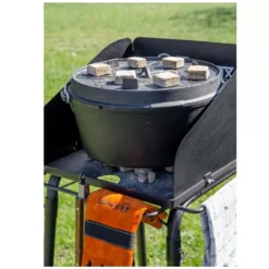 Feuertopf-Tisch Petromax Fe45, Klein -Camping Lieferungen outdoor grillen feuertisch petromax fe45 bis zu 5 toepfe platzieren bugel fuer grillzubehoer 1000 5 25958