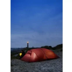 Trekkingzelt Nordisk Oppland 3 LW, Burnt Red -Camping Lieferungen outdoorzelt nordisk oppland 3 lw burnt red 3 mann zelt 5 16724