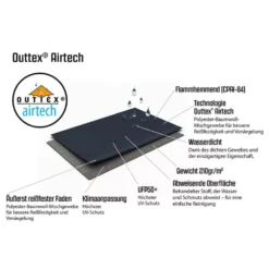 Aufblasbares Campingzelt Outwell Virginia 5 Air TC 14 Aufblasbares Campingzelt Outwell Virginia 5 Air TC -Camping Lieferungen outwell airtech polycotton mischgewebe material klimaanpassung reissfest 1000 6 27572