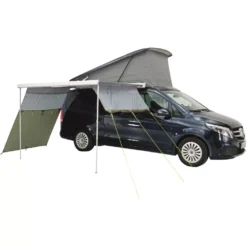 Seitenplanen Outwell Fallcrest Side Panel Set -Camping Lieferungen outwell fallcrest side panel set abgespannt rechte seite hochgerollt 1000 2 21745