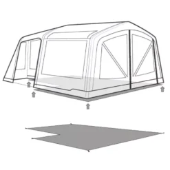 Unterlage Outwell Footprint Maryland / Virginia 5 Air 5 Unterlage Outwell Footprint Maryland / Virginia 5 Air -Camping Lieferungen outwell maryland virginia 5 air footprint skizze unterlage familien camping zelt 1000 2 27554