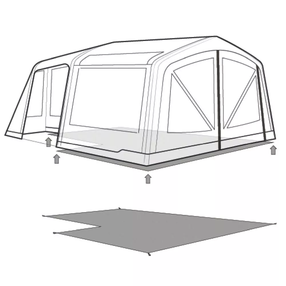 Unterlage Outwell Footprint Maryland / Virginia 5 Air 3 Unterlage Outwell Footprint Maryland / Virginia 5 Air – Bild 3