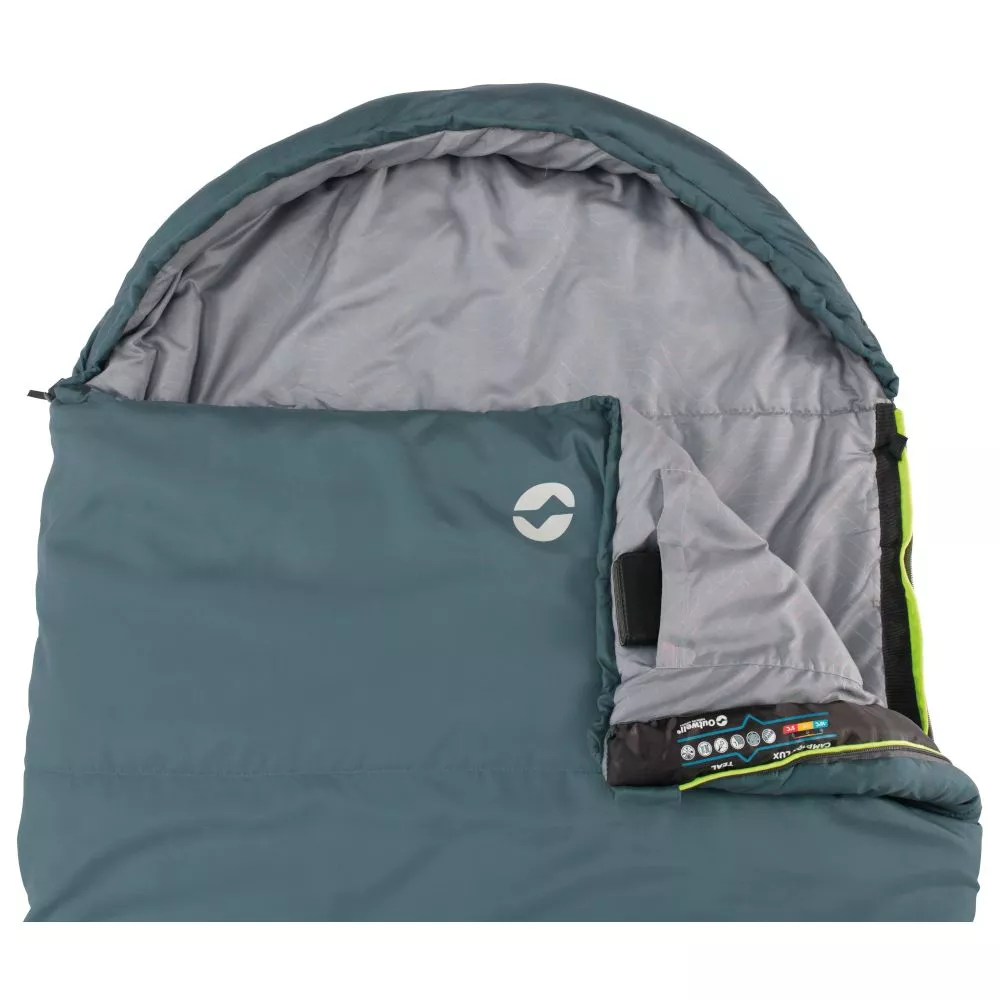 Camping-Schlafsack Outwell Campion Lux, Teal | Ausstellungsstück 6 Camping-Schlafsack Outwell Campion Lux, Teal | Ausstellungsstück – Bild 6