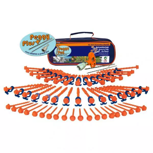 Peggy Peg PP Schraubheringe Start-Kit Für Vorzelte 1 Peggy Peg PP Schraubheringe Start-Kit Für Vorzelte