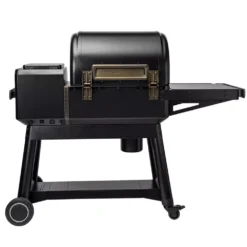 Pellet-Smoker Traeger Ironwood International + Pelletsensor -Camping Lieferungen pellet kapazitaet 10kg holzpelletgrill wifire technologie traeger ironwood international black 1000 4 24771