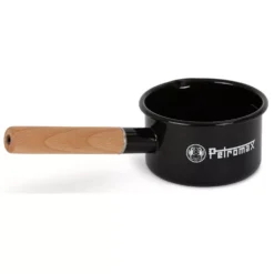 Petromax Emaille-Stieltopf, Schwarz, 0,5 Liter