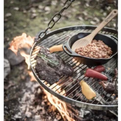 Hänge-Rost Petromax Für Dreibein -Camping Lieferungen petromax grillrost hoher rand kein herunterfallen von grillgut grillfaeche durchmesser 50cm 1000 3 25969