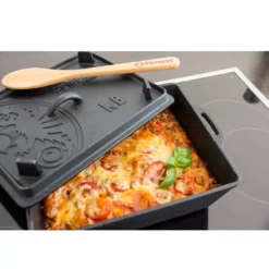 Gusseisen Petromax Kastenform Mit Deckel K8, Volumen 5,5 Liter -Camping Lieferungen petromax kastenform mit deckel backen kochen schmoren deckel als pfanne nutzbar 1000 5 27845