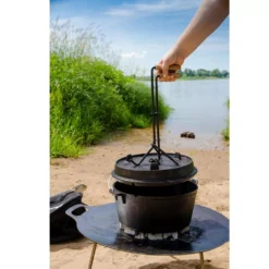Petromax Profi-Deckelheber Für Feuertopf -Camping Lieferungen petromax profi deckelheber fuer feuertopf deckel hochheben ohne finger zu verbrennen 1000 3 27850