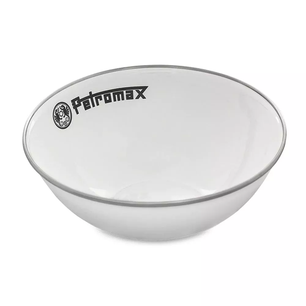 Campingschale Petromax Emaille-Schale, Weiss, 2 Stück, 1,0 Liter 1 Campingschale Petromax Emaille-Schale, Weiss, 2 Stück, 1,0 Liter