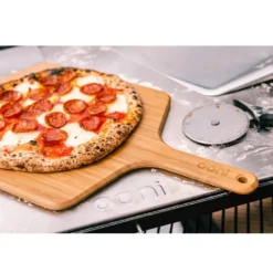 Ooni 14 Bambus-Pizzaschieber Und Pizzabrett -Camping Lieferungen pizzabrett pizzaschieber pizzaschaufel ooni bamboo peel 1000 3 25078