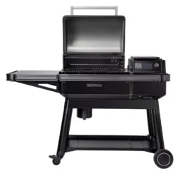 Pellet-Smoker Traeger Ironwood International + Pelletsensor -Camping Lieferungen raeuchergrill smoker 2 ebenen traeger ironwood schwarz 1000 3 24771