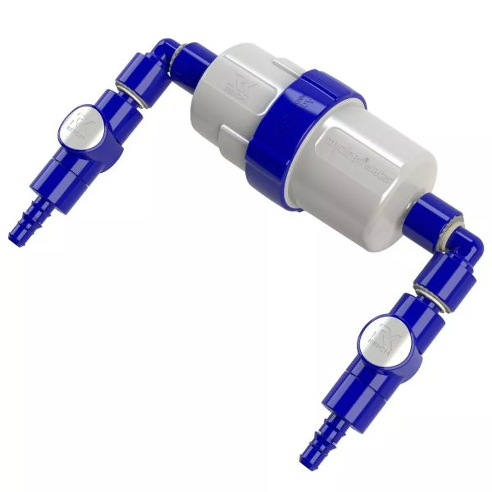 REICH Wasserfilter Myclean Einbauset, Beidseitig Gewinkelte Anschlüsse 1 REICH Wasserfilter Myclean Einbauset, Beidseitig Gewinkelte Anschlüsse