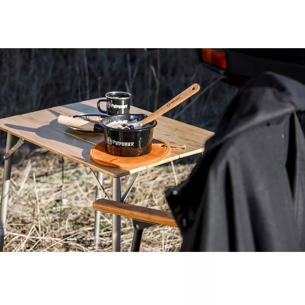 Petromax Emaille-Stieltopf, Schwarz, 0,5 Liter 2 Petromax Emaille-Stieltopf, Schwarz, 0,5 Liter – Bild 2