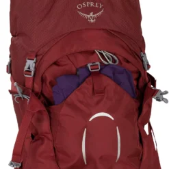 Damenrucksack Osprey Ariel 55 WM/L, Claret Red -Camping Lieferungen rucksack fuer frauen trekkingrucksack osprey ariel 55 wm l 1000 13 22206
