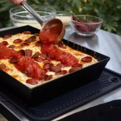 Ooni Silikon-Untersetzer, Large -Camping Lieferungen silikonuntersetzer kompatibel mit ooni detroit pizzablech leichte reinigung rutschfest 1000 2 27395