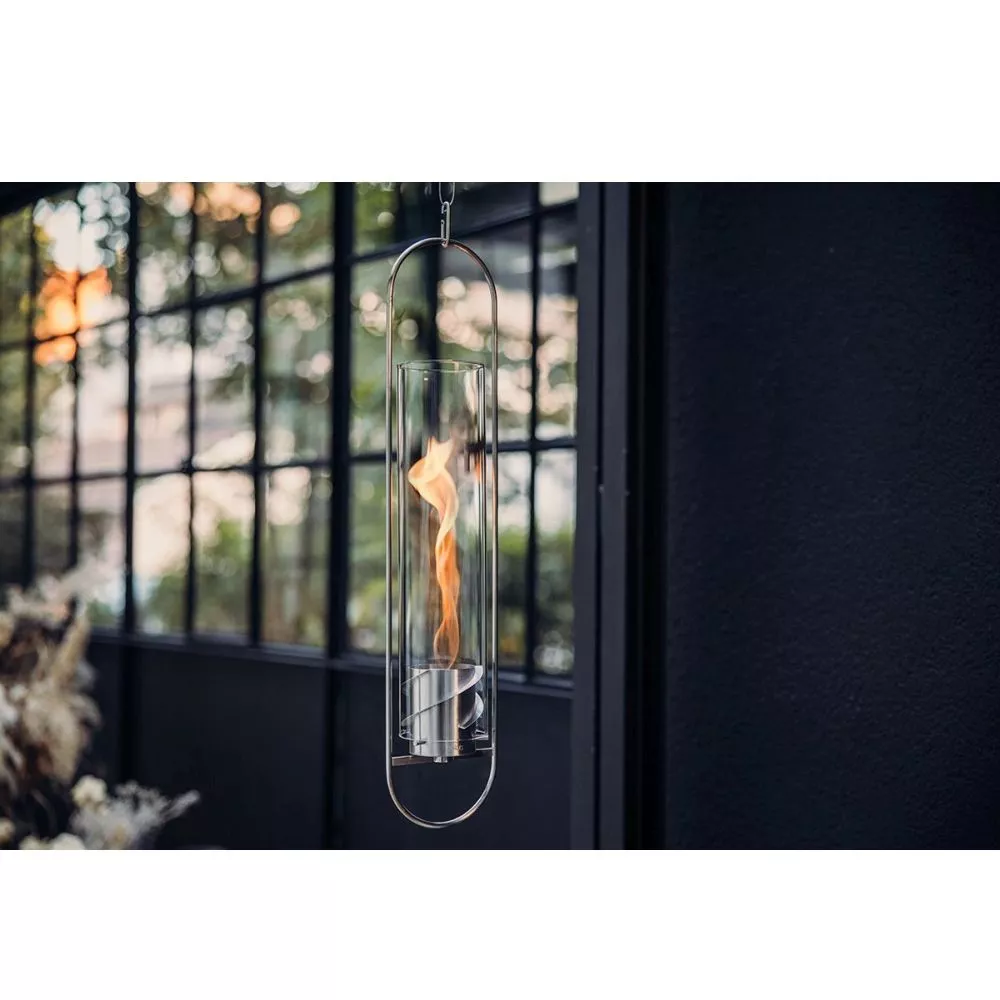 Feuer-Leuchte Höfats SPIN 900 Hängefeuer. Silber 4 Feuer-Leuchte Höfats SPIN 900 Hängefeuer. Silber – Bild 4