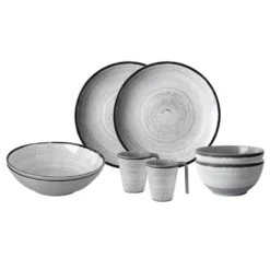 Camping Lieferungen -Camping Lieferungen tassen teller schuesseln brunner tete a tete tivolil melamin camping geschirrset 8 2 personen 1000 1 26232