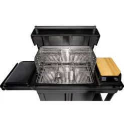Holzpelletgrill Traeger Timberline XL INT, Schwarz | Ausstellungsstück -Camping Lieferungen touchsreen holzpellet grill trager timberline int hitzeschild 1000 7 28679