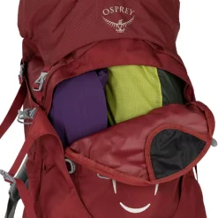 Damenrucksack Osprey Ariel 55 WM/L, Claret Red -Camping Lieferungen trekkingrucksack frauenrucksack osprey ariel 55 wm l 1000 10 22206