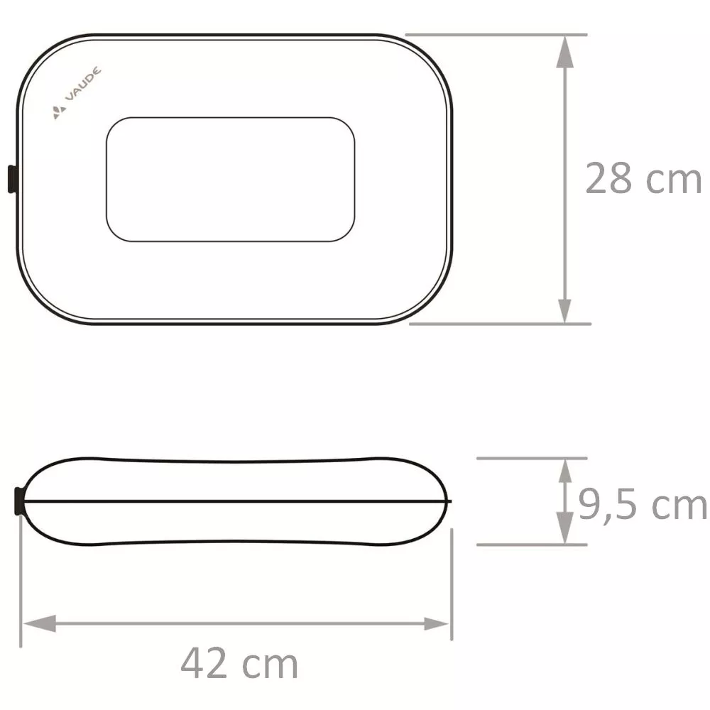 Pumpkissen VAUDE Pump Pillow, Berry 3 Pumpkissen VAUDE Pump Pillow, Berry – Bild 3