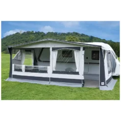 Vorzelt Hahn Zelte Bornholm 280 | 25er Stahl -Camping Lieferungen vorderwand verandaeffekt dauerstandzelt hahn zelte bornholm 280 1000 4 27654